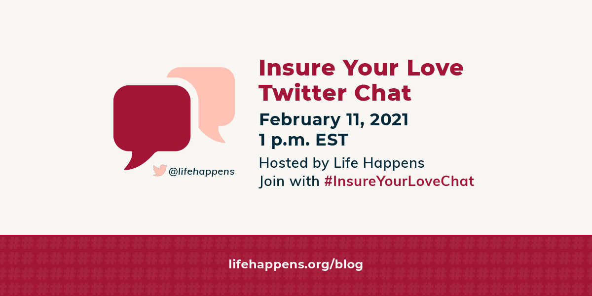 IYL 2021 Twitter Chat blog header consumer site Insure Your Love Twitter Chat February 11
